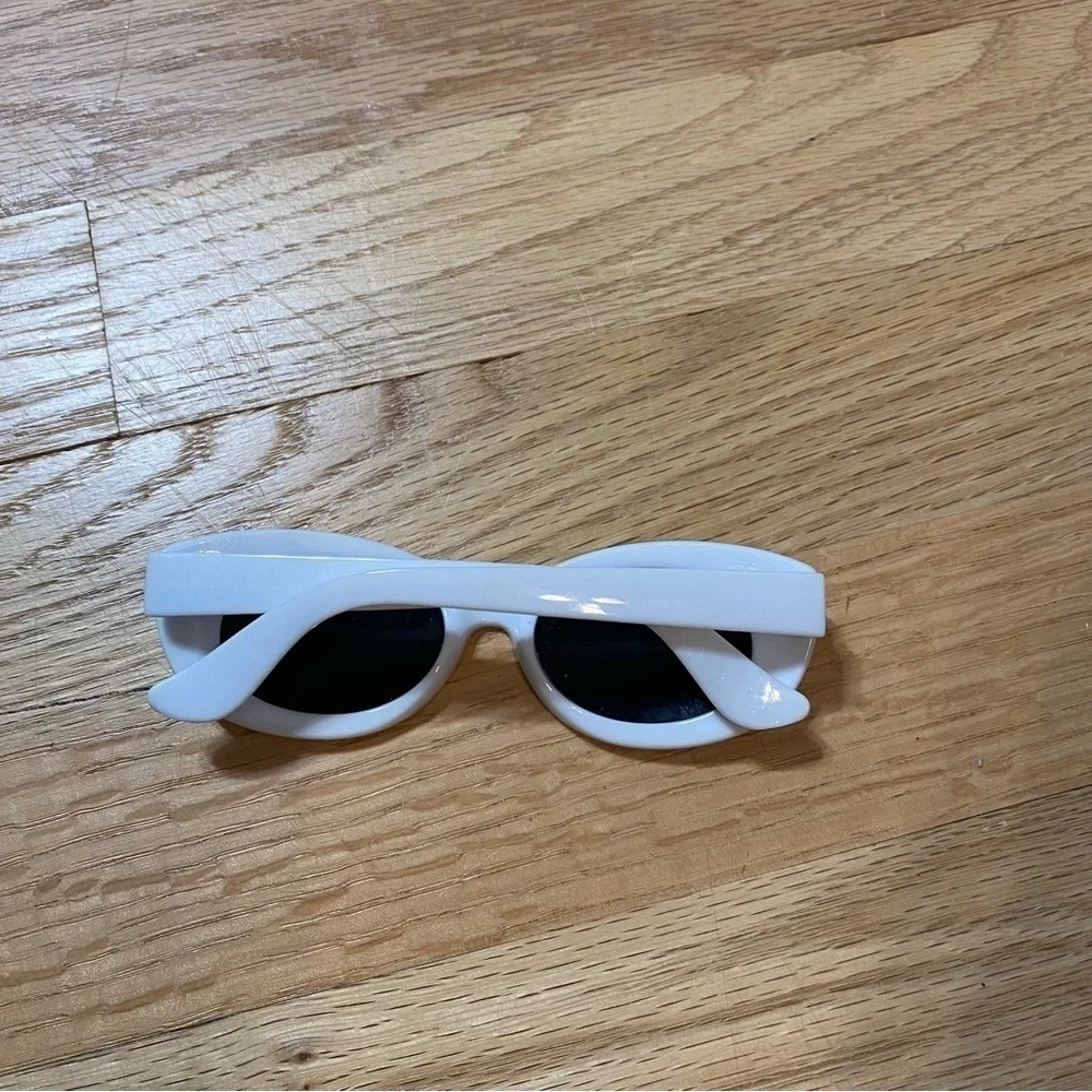 Baby Toddler Sunglasses White Floral Pink Green
